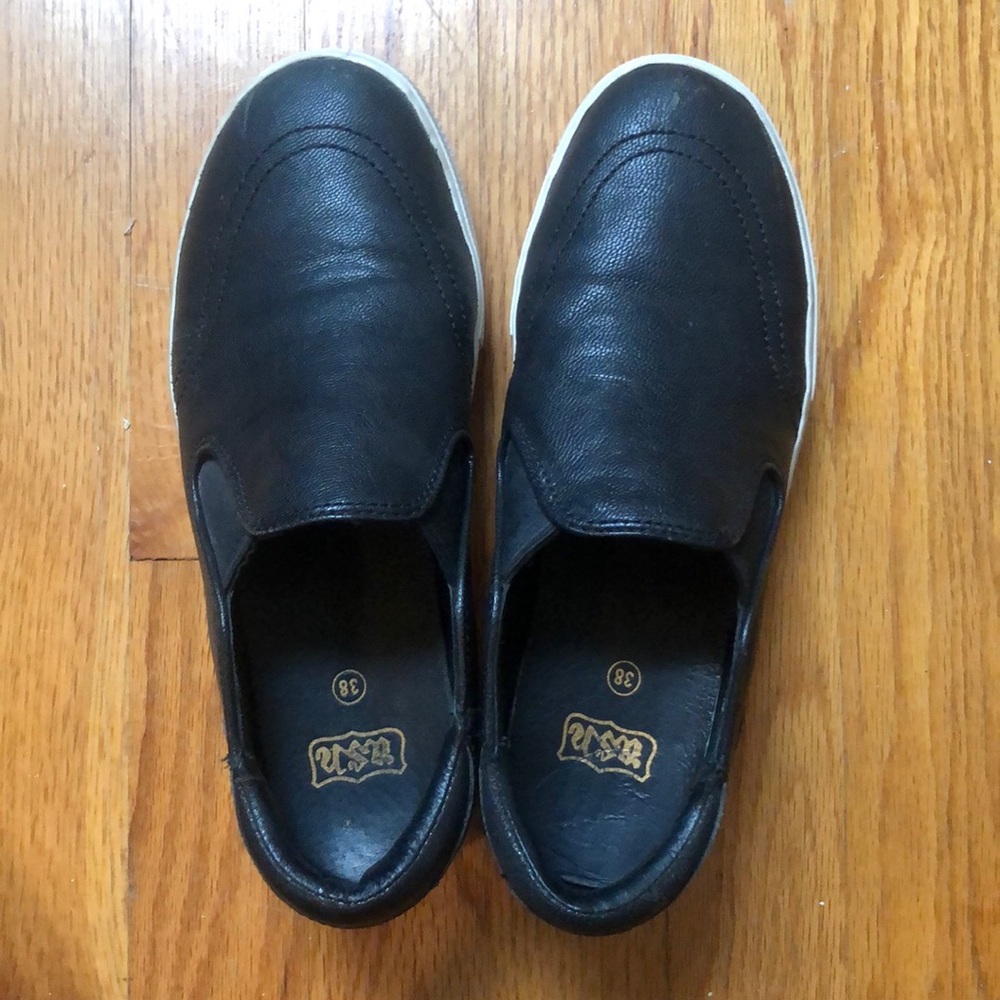 Ash platform sneakers